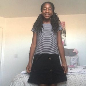 Black and White Dress